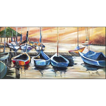 Carolines Treasures Sailboats Boatview Warm Indoor and Outdoor Runner Mat- 28 x 58 in. JMK1315HRM2858